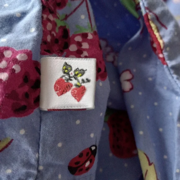 NICK & NORA "BERRIES" PAJAMA SET - Picture 4 of 6